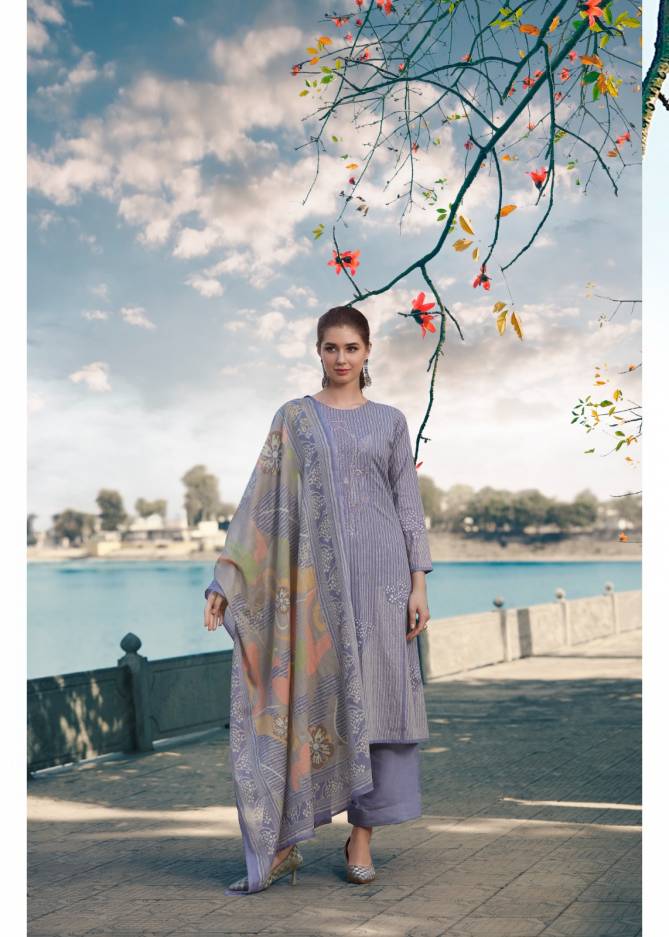 Noor Ul Ain By Prm Printed Lawn Cotton Dress Material Wholesale Suppliers In Mumbai